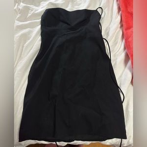 Zara backless mini dress